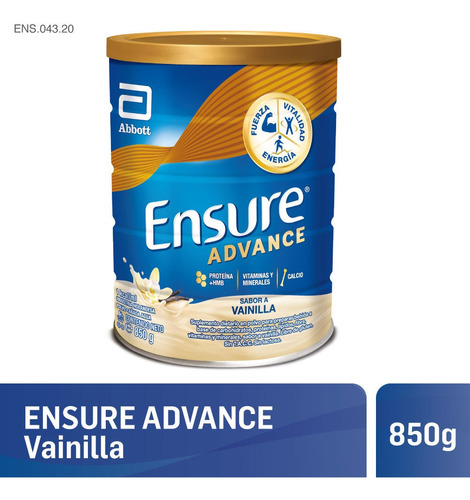 Ensure Advance Polvo Vainilla X 850 G Multivitaminico