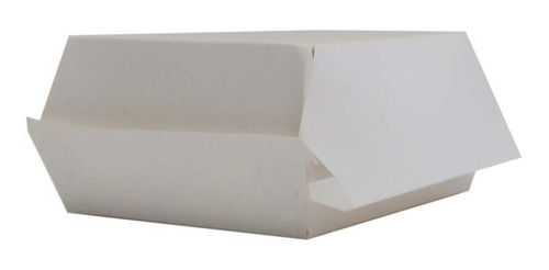 Caja Para Hamburguesa - Blanca X 100u