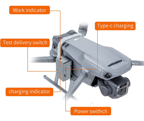 Dispositivo De Liberación De Carga Drone Dji Mavic 3/c...