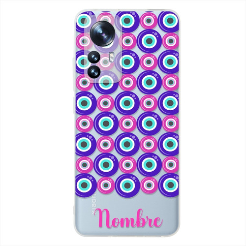 Funda Para Xiaomi Ojo Turco Personalizada Nombre