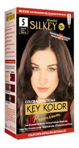 comprar Silkey Tintura Key Kolor Premium Kit Tono 5 castaño claro natural