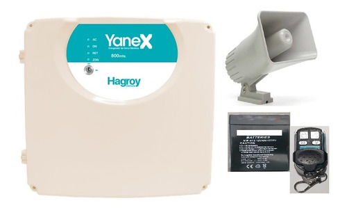 Cerca Electrica Hagroy Yanex 800 Control+bateria+sirena