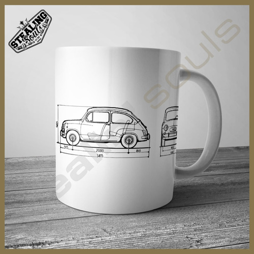 Taza Fierrera - Fiat #027 | Abarth / Martini / Uno / Lancia