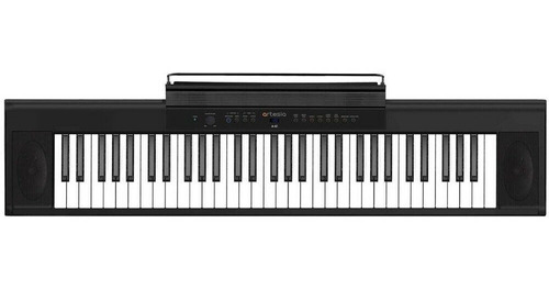 Piano Teclado Artesia A 61 Teclas 5 Octavas Sensitivo Pedal 