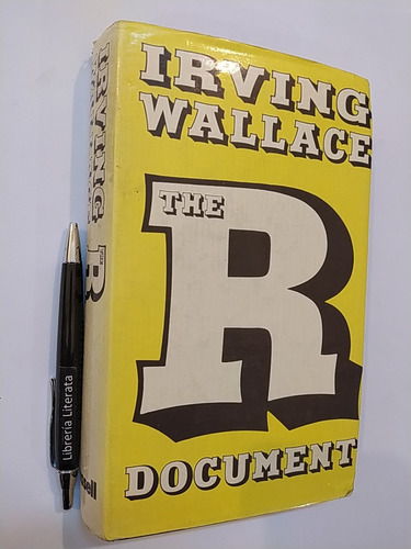 The R Document Irving Wallace En Inglés Ed. Cassell Tapas Du