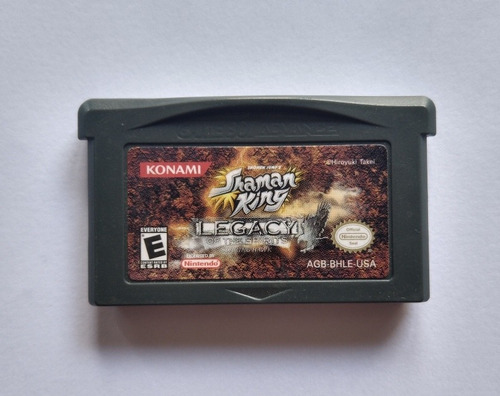 Shaman King Soaring Hawk Gameboy Advance Gba (Reacondicionado)