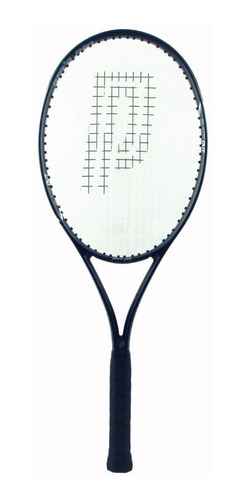 Imagen 1 de 3 de Raqueta Tenis Pros Pro Blackout - 300g Aro 100 Grafito 100%