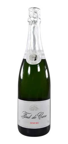 Champagne Fond De Cave Demi Sec Blanc Botella 750 Ml 