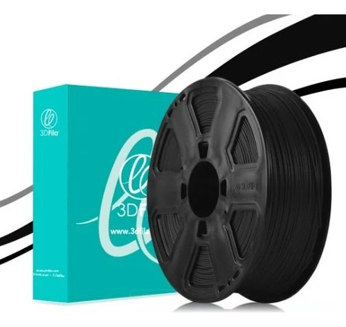 Filamento 3d Fila Asa Wp Preto 1,75mm 1kg Impressão 3d