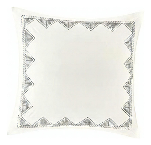 Ink+ivy Ii11-550 Isla Euro Sham 26 Inch X 26 Inch White Color Blanco