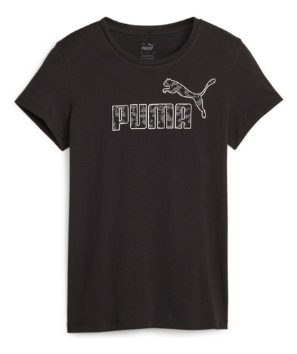 Playera Puma Ess+ Animal Logo Estampado Para Mujer