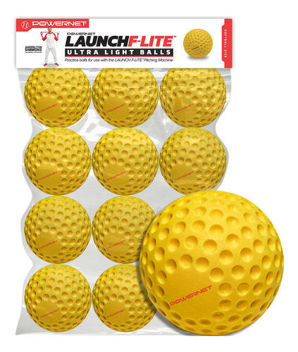 Powernet Launch F-lite. Pelotas De Practica De Softball