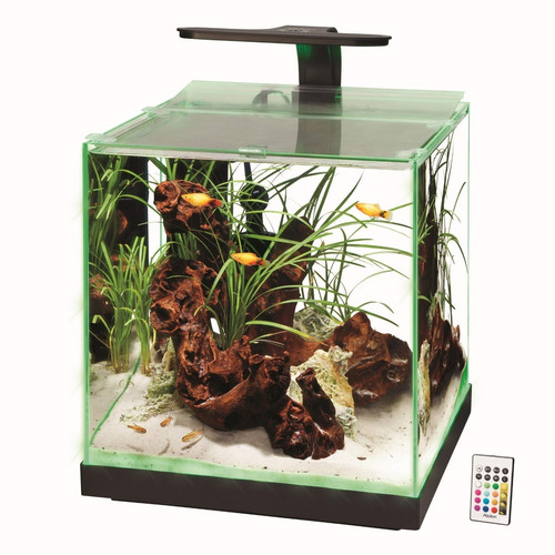 Acuario Agua Dulce Aqueon Edgelit Led Cube 6 Gal  