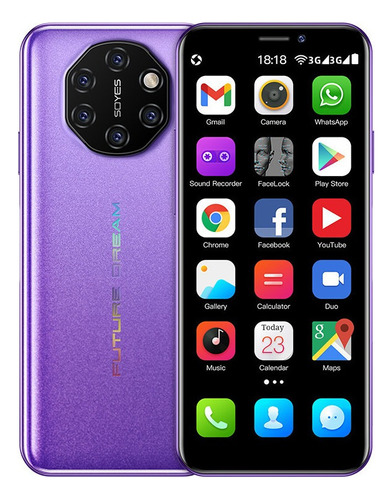 Soyes S10i Mini Smartphone 3.5 Pulgadas Pantalla Hd Face Id