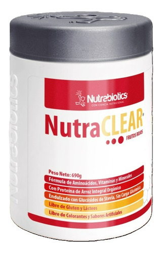 Nutraclear Nutrabiotics X 690 Grs - Unidad a $303