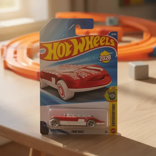 Hot Wheels Miniatura Twin Mill 1:64 Série Experimotors 2026