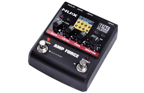 Nux Amp Force - Simulador De Amplificadores 