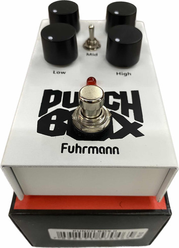 Pedal Fuhrmann Guitarra Pb02 Punch Box Ii Novo Original