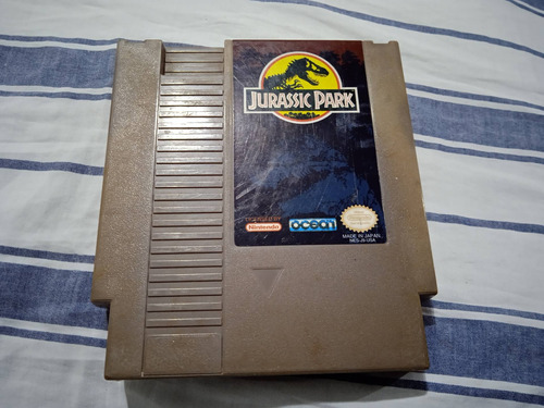 Jurassic Park Para Nintendo Nes, Excelente Título.