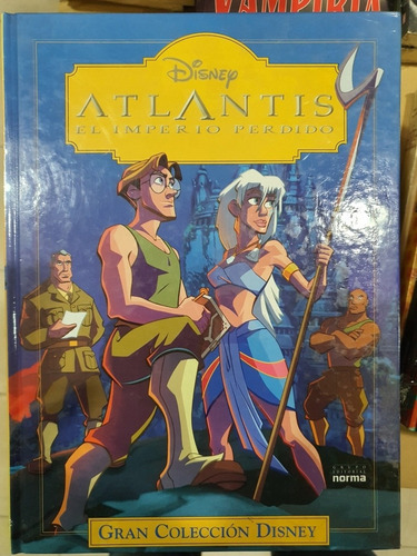 Libro:disney-atlantis - El Imperio Perdido- Tapa Dura