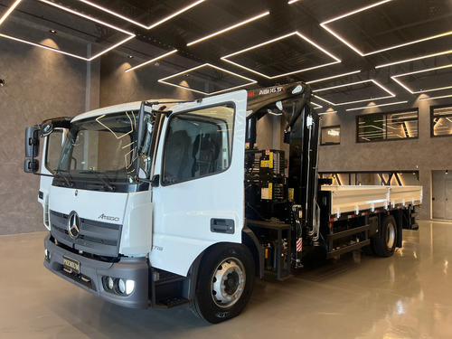 Caminhão Mb Atego 1719 Toco 4x2 2025 Munck Argos Agi 16t