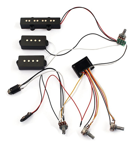 Circuito Preamplificador Balanceado De 3 Bandas Para Captaci