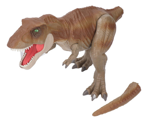 Simulación De Modelo De Dinosaurio Vívida Pintada A Mano Tra