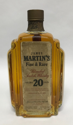 Whisky James Martin´s - 20 Years Old - Fine E Rare (Usado)