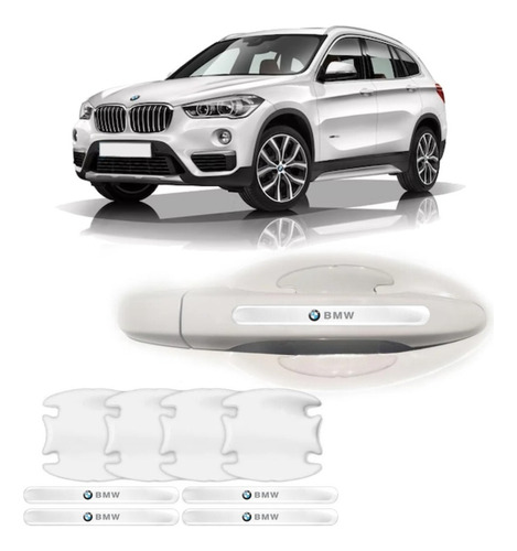 Adesivos Bmw X1 Protetor Maçaneta Resinados