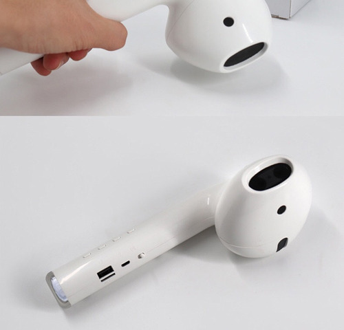 Altavoz Estéreo Recargable Con Forma De Auricular Grande Por
