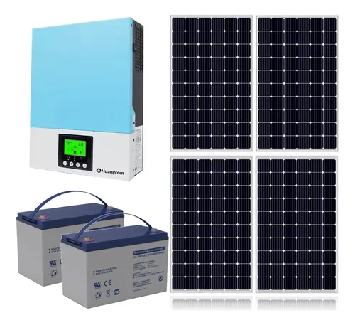 Kit Solar Off Grid 220v 3000w 24v Motorhome Camping Casillas