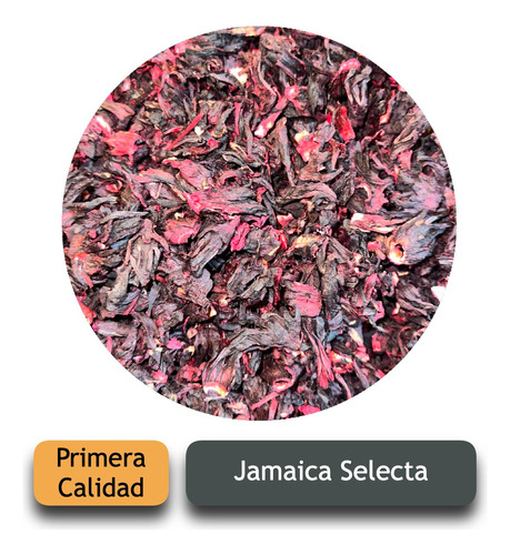 Flor De Jamaica 1kg A Granel Excelente Calidad Y Sabor