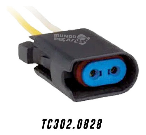 Conector Reparo Motor Vidro Eletrico Ka 2 Vias - Tc3020828