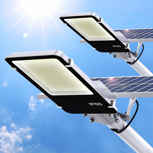 Wattake Luces Solares De Calle De 1200 W Para Exteriores, La