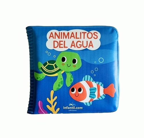 Libro Mis Animalitos Para Baño Pvc Agua Infantil Didactico