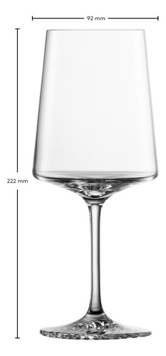 Copas De Vino Alemanas Premium 2-pack Zwiesel Glas Color Transparente