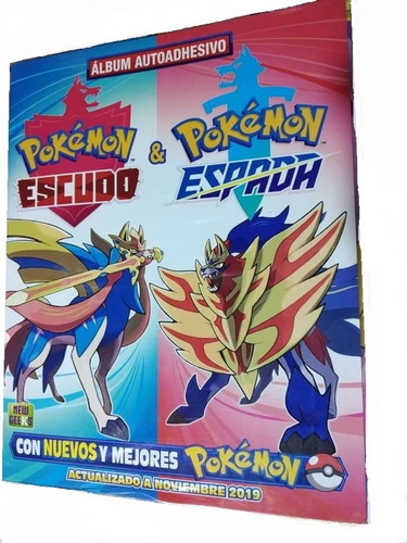 Pokémon Escudo & Espada New Geeks Set Completo Pegar + Álbum