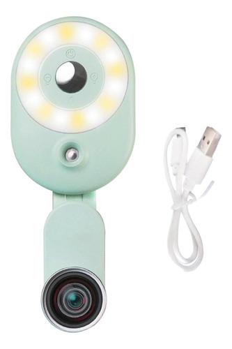 Mini Anillo Led Universal Portátil De Luz Selfie Para