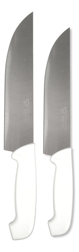 Kit Cuchillo Acero Inoxidable 9'' Y 8'' Cuchilla Cocina  