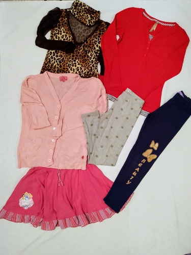 Lote Se Ropa Para Niña Talla 8-10. Son 6 Pzas.