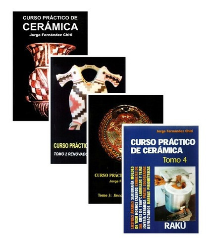 Curso Practico De Ceramica  4 Tomos  Libro Fernandez Yrt