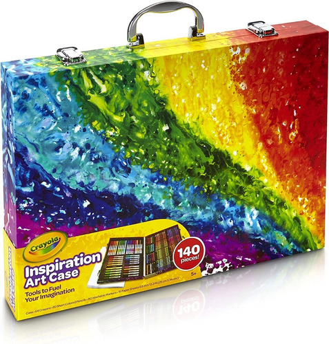 Imagen 4 de 9 de Set De Arte Crayola Inspiration Case 140 Piezas + Valija