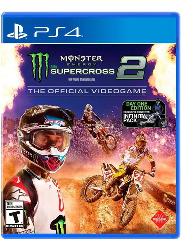 Monster Energy Supercross 2 Juego Ps4 Fisico Original