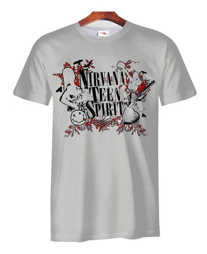 Remera Sublimada Nirvana Kurt Cobain Ranwey Cs106