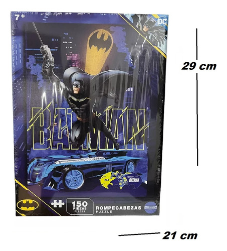 Imagen 2 de 3 de Rompecabezas Puzzle Batman Por Siempre Dc 150 Pzs Vulcanita
