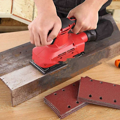 Lija Rectangular Velcro 95x190mm Abrojo 10 Unidades Grinder
