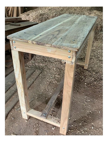 Barra, Pasa Platos O Mesa De Trabajo En Madera Dura Curupay