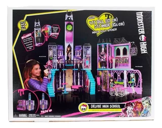 Monster High Escuela De Lujo Mattel Casa Muñecas