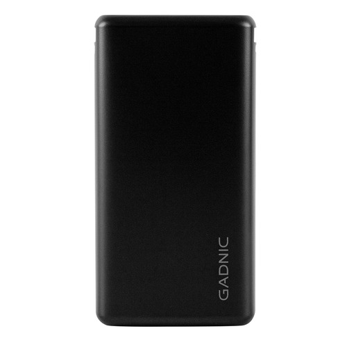 Imagen 2 de 6 de Power Bank 25000 Mah Slim Shockproof Celular Notebook Color Negro