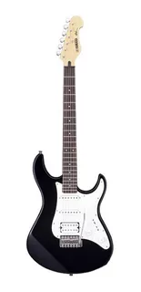 Guitarra eléctrica Yamaha EG112 de tilo black laca poliuretánica con diapasón de palo de rosa